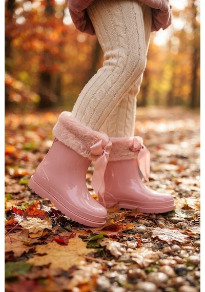 Igor Cc333 010 Bimbi Soft Borrego Pembe Çocuk Yağmur Çizmesi