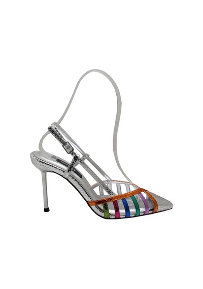 Kemal Tanca 856 5195 Kadın Stiletto Çok Renkli