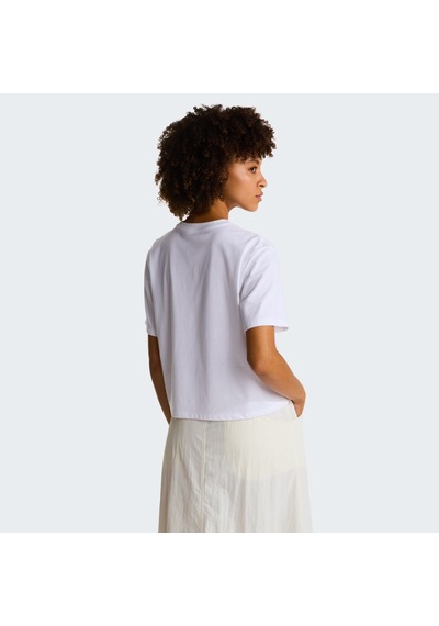The North Face Evolution Simple Dome Crop Rlx Ss Kadın Tişört C-the0a8fdhfn4fn4 Beyaz