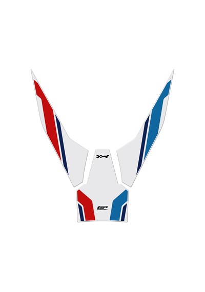 GP Kompozit BMW M 1000 XR 2024 Uyumlu Tank Pad Beyaz