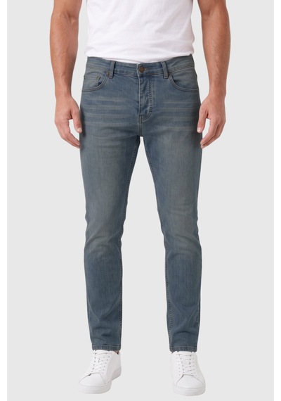 Rizzup Erkek Slim Fit Dar Kesim Likralı Taşlanmış Pamuklu Lacivert Kot Pantolon Düğme Kapamalı Jean 2605153 Rizzup Erkek Slim Fit Dar Kesim Likralı Taşlanmış Pamuklu Lacivert Kot Pantolon Düğme Kapamalı Jean 2605153