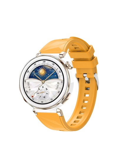 Huawei Watch Gt5 Pro 42mm Uyumlu Kordon Yumuşak Esnek Silikon Kordon Kayış