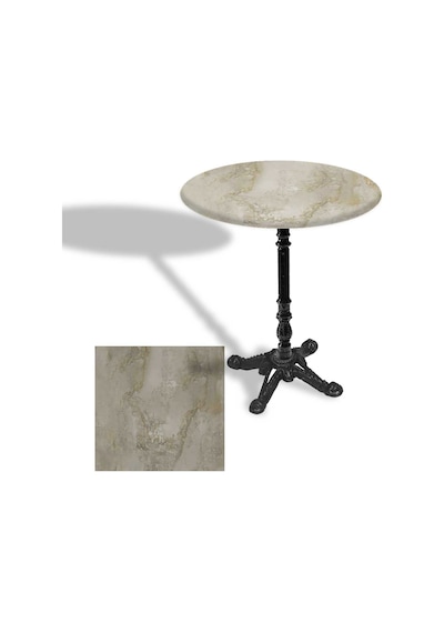 Çipa 1004 Döküm Ayak Yuvarlak Masa Çap 90cm - Werzalit, Wermodin Ve Allzalit Tabla - Irony Çok Renkli Çipa 1004 Döküm Ayak Yuvarlak Masa Çap 90cm - Werzalit, Wermodin Ve Allzalit Tabla - Irony Çok Renkli