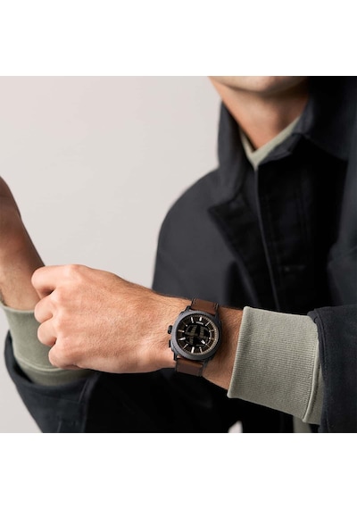 Fossil Ffs6165 Big Tic Kol Saati Siyah