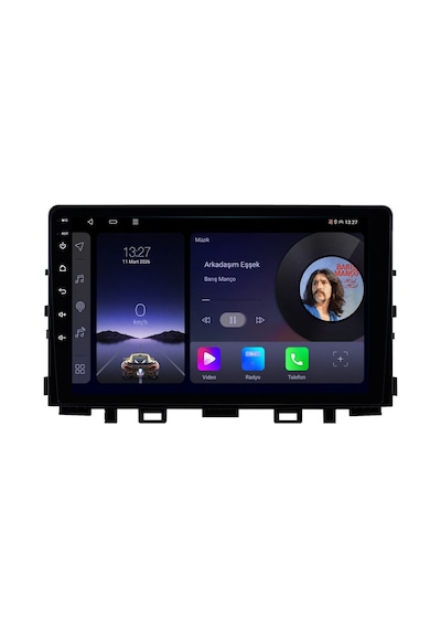 Kia Rio 2017-2023 Android Multimedya Carplay Android Auto Navigasyon Kameralı 8gb Ram 64gb 9"