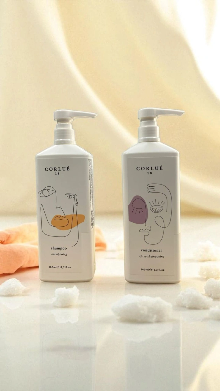 Corlue 18 Shampoo 360 Ml + Condıtıoner 360 Ml Tüm Saçlar