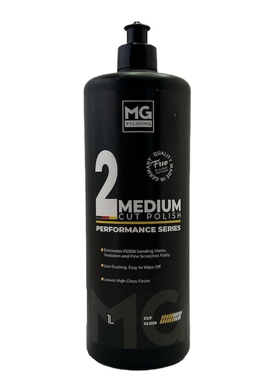 Mg Polishing Medium Cut Polish Ps02 - 1 Litre Uyumlu