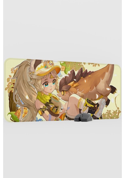 Kachina Genshin Impact Anime Oyuncu V2 - 90x40 Xxl Gaming Mouse Pad Fare Altlığı
