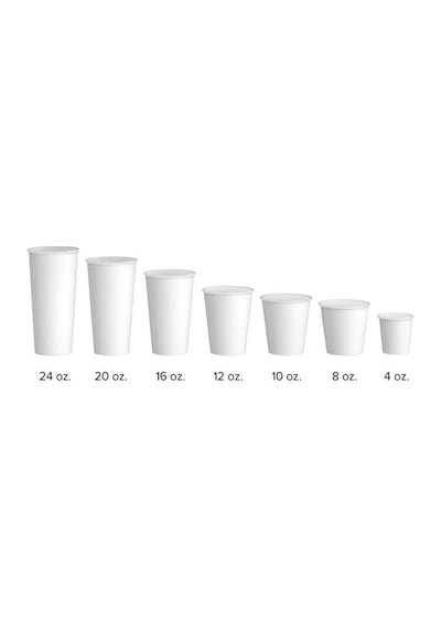 Roll-up Doğaya Dönüş Ekolojik Doğal Kağıt Karton Bardak - 7oz - 10'lu 10 Paket 100 Adet