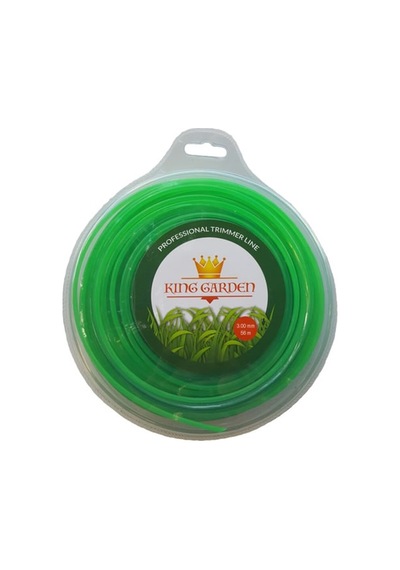 King Garden Tırpan Misinası Ot Çim Kesme İpi 3 Mm - 56 M