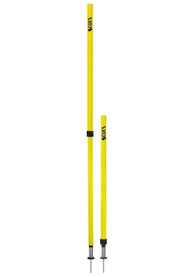 Scucs 1163 Slalom Çubuğu Çivili Yaylı Teleoskopik Çantalı Set 6lı Çok Renkli