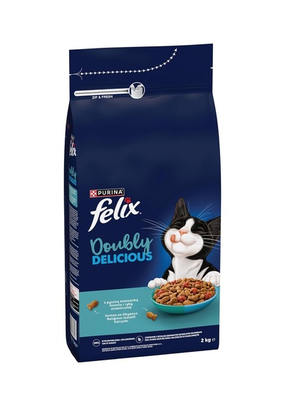 Doubly Delicious Yetişkin Kedi Maması Balıklı 2kg
