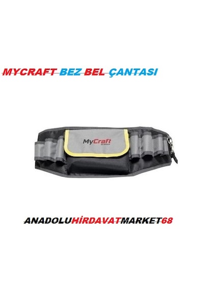 Mycraft Bez Bel Çantası Alet Taşıma Bel Çantası