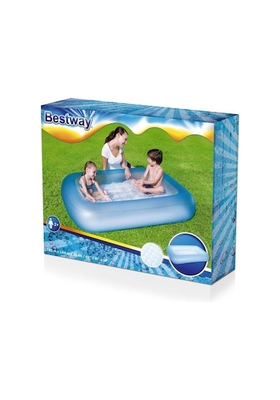 Bestway Şişme Zemin Havuz 165 x 104 x 25 CM 51115 Mavi