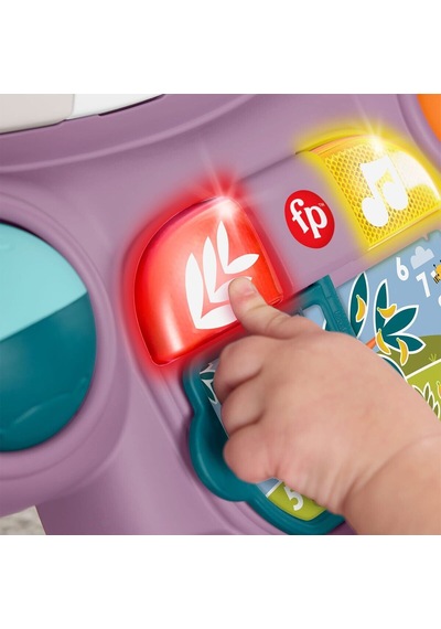 Jgw94 Fisher-price Benimle Öğren Mor Maymun Yürüteç
