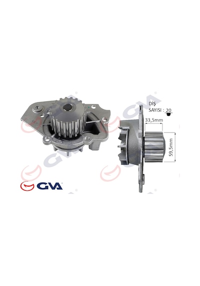 Devirdaim Psa Bx 1.7 1.9 Zx 205 C15 Xantıa 1.9 306 1.8 120160-1201.60-gwp338-gwp337