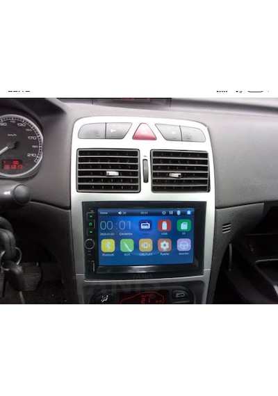 Peugeot 307 Double Teyp Multimedya Bt-Usb Dokunmatik Ekranlı