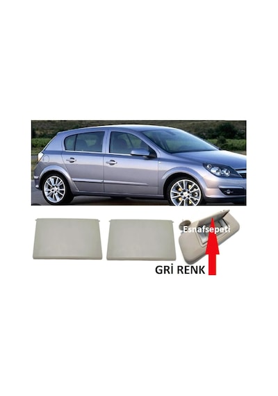 Opel Astra H Güneslik Makyaj Aynasi Kapagi Takimi,1437070 560549228