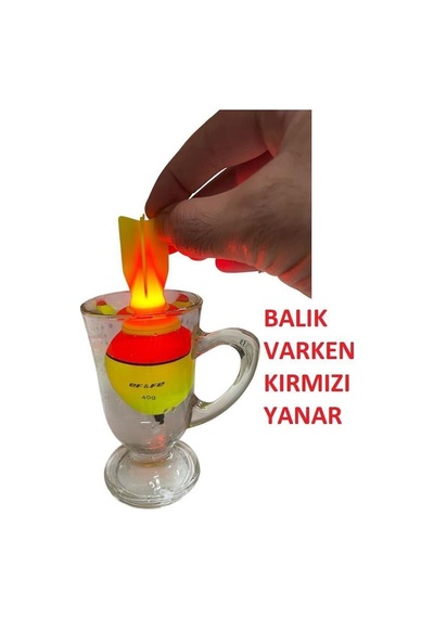 Effe Hg1298 50gr Vuruş Sensörlü Işıklı Eva Balık Şamandırası