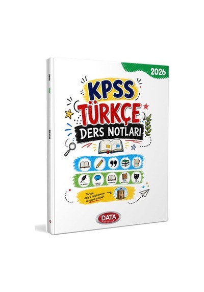 Data 2026 Kpss Türkçe Ders Notları Data Yayınları