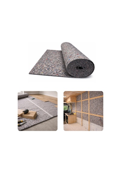 Keçecimemett Yalıtım Keçesi Karavan, Parke Altı, Şap Altı, Ahır Ve Kümes İçin Isı & Ses İzolasyonu 200x2500