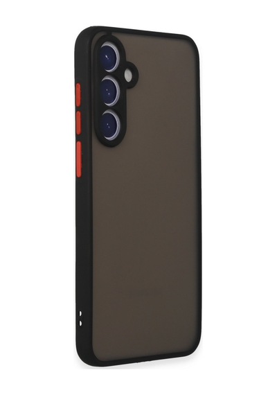 Samsung Uyumlu Galaxy S23 Fe Uyumlu Kılıf Montreal Silikon Kapak - Siyah