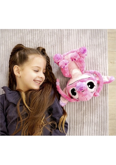 Stitch Angel Lisanslı Oyuncak Peluş 25 Cm Renkli