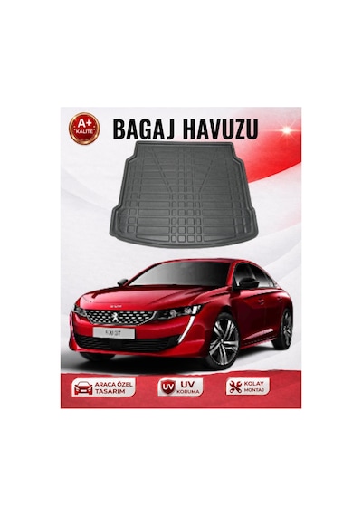 Peugeot Yeni 508 Sedan 2019+ 3d Bagaj Havuzu Premıum A+