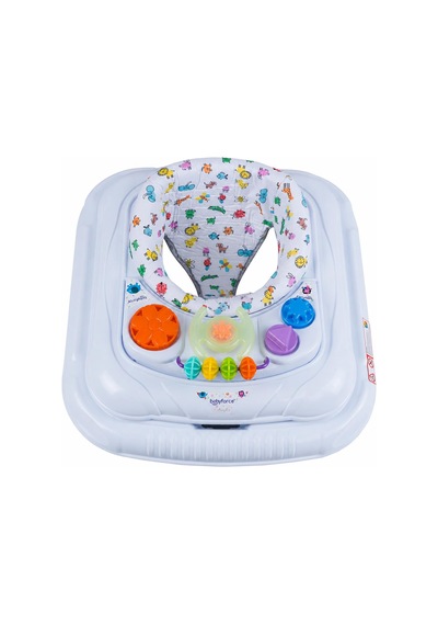 Baby Force Müzikli Işıklı Bebek Yürüteci - Beyaz