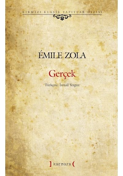 Gerçek. Emile Zola Sert Kapak