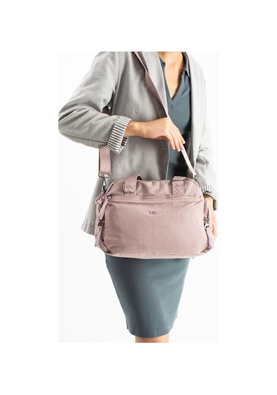 Yumuşak Dokulu Ultra Hafif, Esnek Ve Su Geçirmez Polyamid Kumaş Omuz Ve Kol Çantası Pembe Model: 571-13-14g Pembe