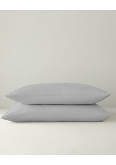 English Home Pure Pamuklu 2'li Yastık Kılıfı 50x70 Cm Çakıl Taşı Çakıl Taşı