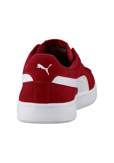 Puma 364989 06 Smash V2 Red-Dahlia-Puma White Sneakers Kırmızı