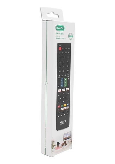 Huayu Rm-sh1516 Sharp Netflıx- Youtube- Prıme Vıdeo Tuşlu Unıversal Lcd-led Tv Kumanda