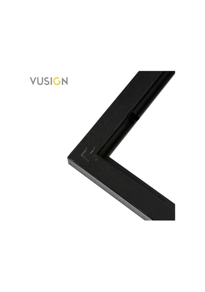 Vusıgn Mdf Siyah Masaüstü Ve Duvar Askılı Çerçeve Fotoğraf Çerçevesi 3'lü Set