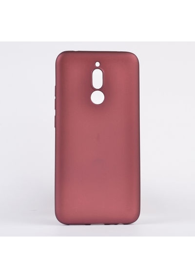 Redmi 8 Kılıf Esnek Premier Silikon Kapak Bordo
