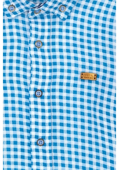 U.S. Polo Assn. Erkek Çocuk Uzun Kollu Gömlek 50263673-vr036 Çok Renkli