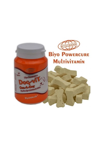 Biyoteknik Dog Vit Köpekler İçin Multivitamin 60 Tablet