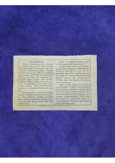 20 Mart 2002 Takvim Yaprağı - Nostalji Koleksiyonluk Takvim Yaprağı