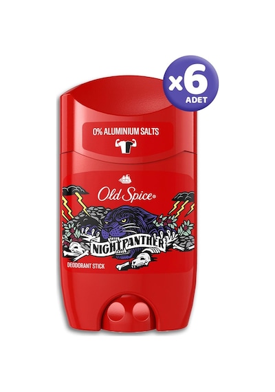 Old Spice Night Panter Erkek Stick Deodorant 6 x 50 ML