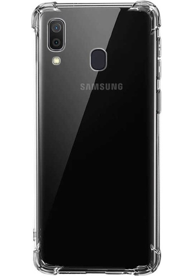 Samsung Uyumlu Galaxy A01 Kılıf Şeffaf Nitro Anti Shock Kapak Renksiz