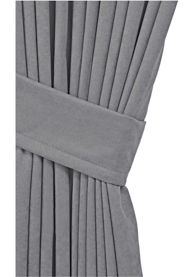 Cheap's Home Petek Dokulu Kadife Dokuma Normal 1 X 2.5 Pileli Fon Perde Açık Gri