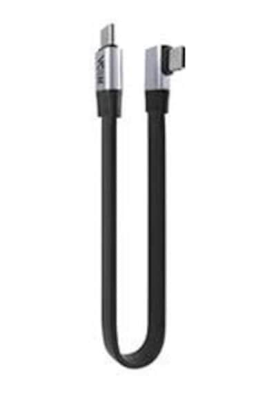 Vcom Cu582ra-2.0 Type-c Usb4 V2 90 Derece Düz 2.0m Şarj Kablosu Kdo