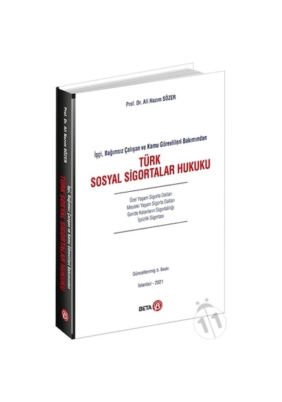 -Türk Sosyal Sigortalar Hukuku - Ali Nazım Sözer