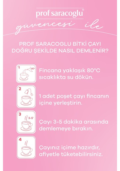Prof Saracoglu Kediotu Bitki Çayı 20'li