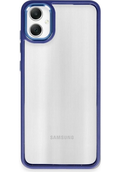 Samsung Galaxy A05 Kılıf Power Silikon - Lacivert Çok Renkli