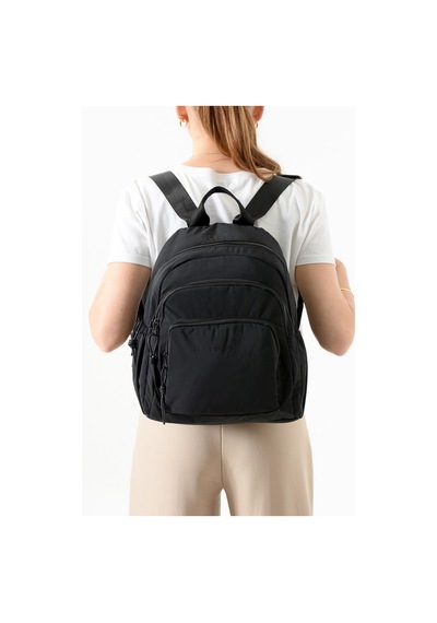 Louisiana Polo Bolsas Kadın Sırt Çanta Siyah 1109 Siyah
