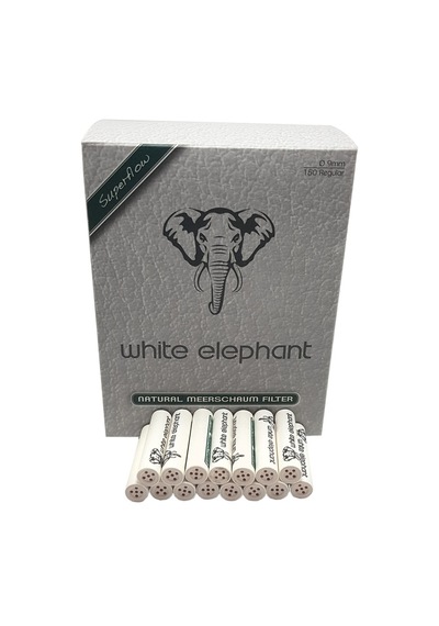 Ehediye White Elephant 150 Li 9 Mm.Lületaşı Pipo Filtre Filitresi Kb65