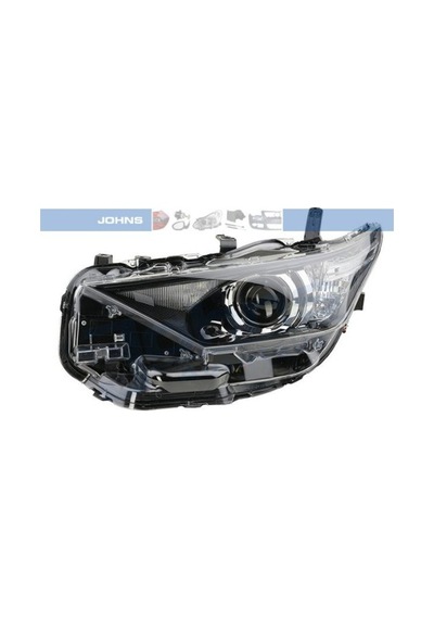 Toyota Uyumlu Auris E18 2015- Üzeri Depo Ledli Sol Far Siyah 81170-02k30