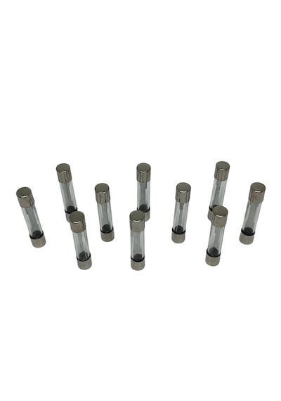 10 Adet 15 Amper 30mm Büyük Boy Cam Sigorta 15a